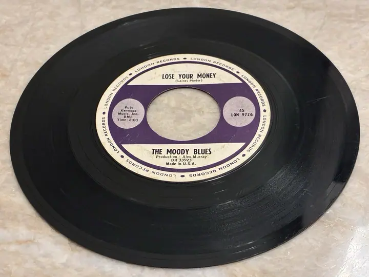 The Moody Blues – Go Now! record sleeve
