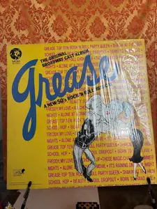 Grease – Grease Original Broadway Cast record sleeve