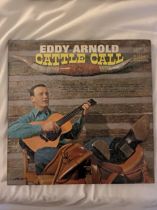 Eddy Arnold – Cattle Call record sleeve