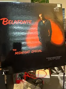 Harry Belafonte – The Midnight Special record sleeve