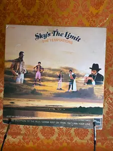 The Temptations – Sky 's The Limit record sleeve