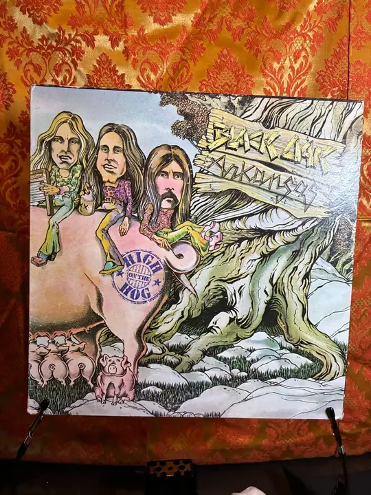 Black Oak Arkansas – High On The Hog record sleeve