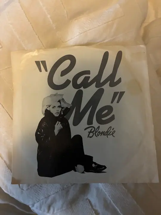 Blondie – Call Me record sleeve