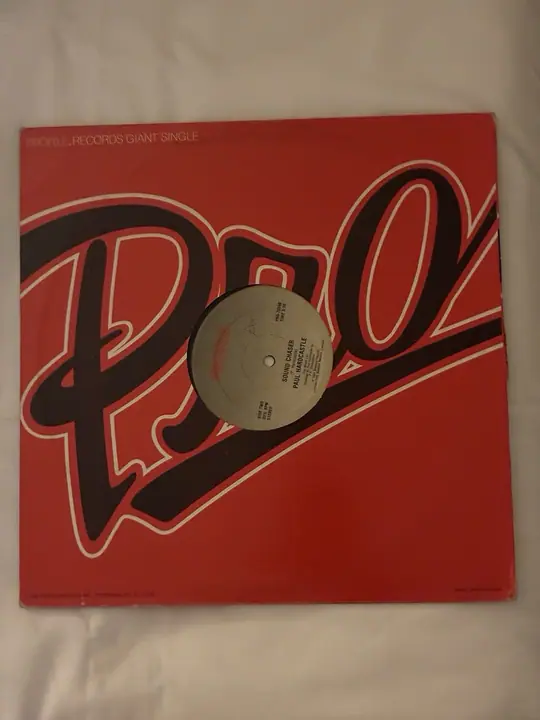 Paul Hardcastle – Sound Chaser record sleeve