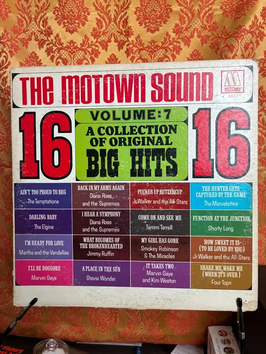 Marvin Gaye – Motown Sound Vol. 7 record sleeve