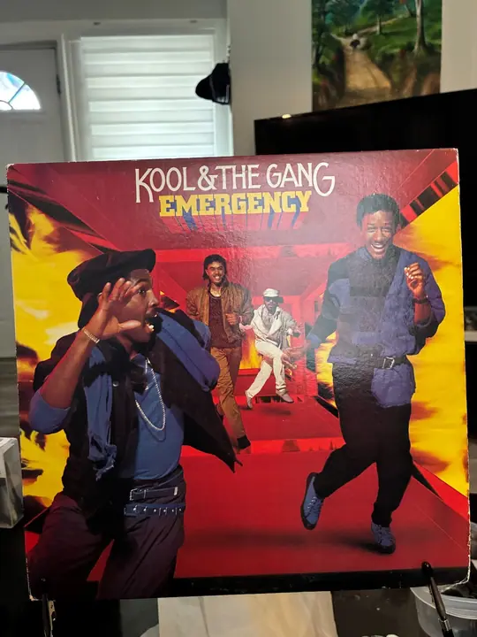 Kool & The Gang – Emergency record sleeve