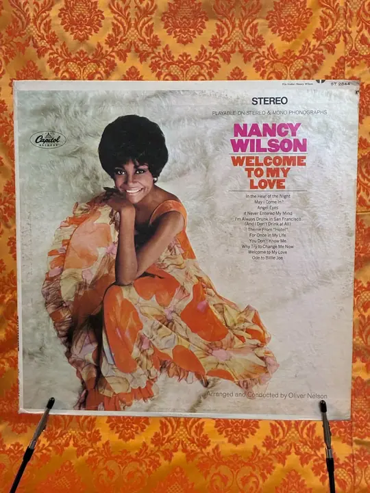 Nancy Wilson – Welcome To My Love record sleeve