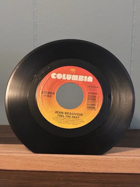Jean Beauvoir – Feel The Heat record sleeve