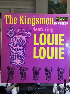 The Kingsmen – In Person - Featuring Louie Louie record sleeve