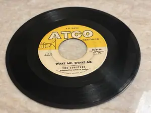 The Coasters – Wake Me Shake Me record sleeve