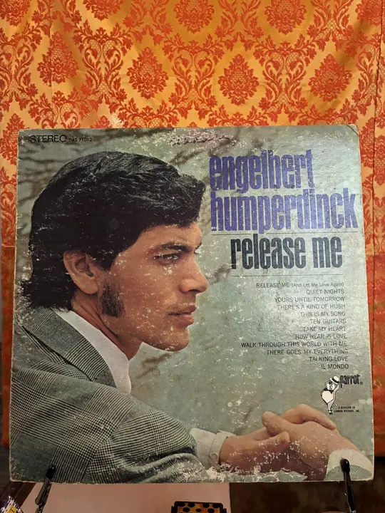 Engelbert Humperdinck – Release Me record sleeve
