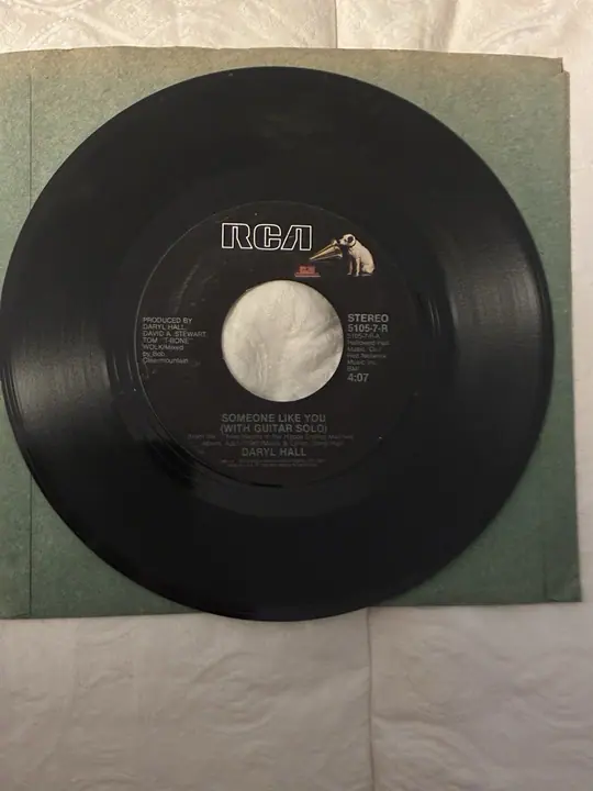 Hall & Oates, Daryl Hall – Someone Like You Guitar/Sax Solo record sleeve