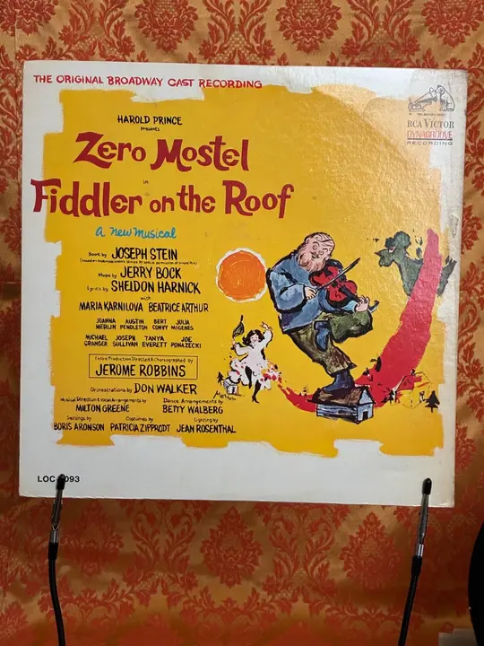 Fiddler on the Roof – Fiddler on the Roof record sleeve