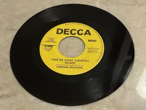 Osborne Brothers – Take Me Home Country Roads record sleeve
