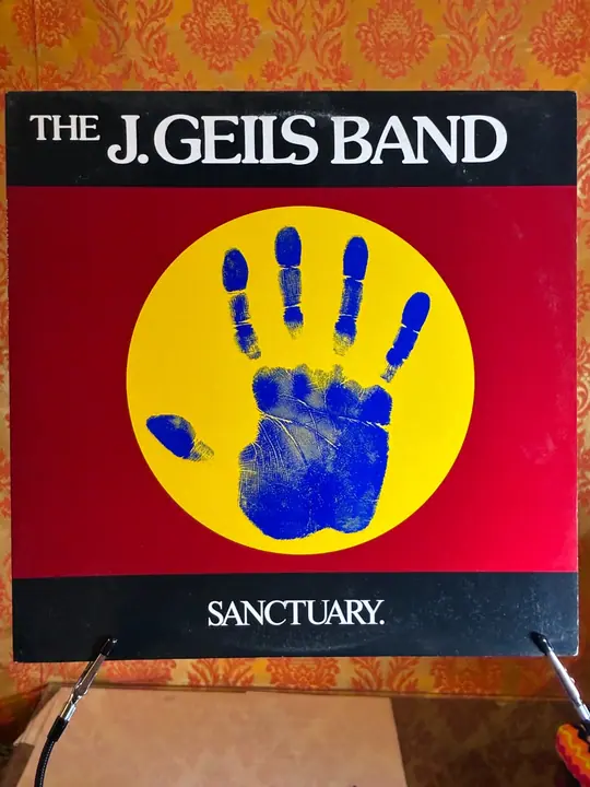 The J. Geils Band – Sanctuary record sleeve