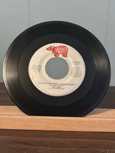Bee Gees – How Can You Mend A Broken Heart / To Love Somebody record sleeve