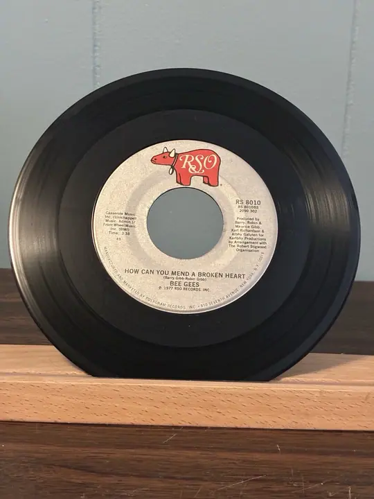 Bee Gees – How Can You Mend A Broken Heart / To Love Somebody record sleeve