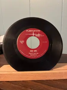 Paul C & The Spectators – Sad Girl record sleeve