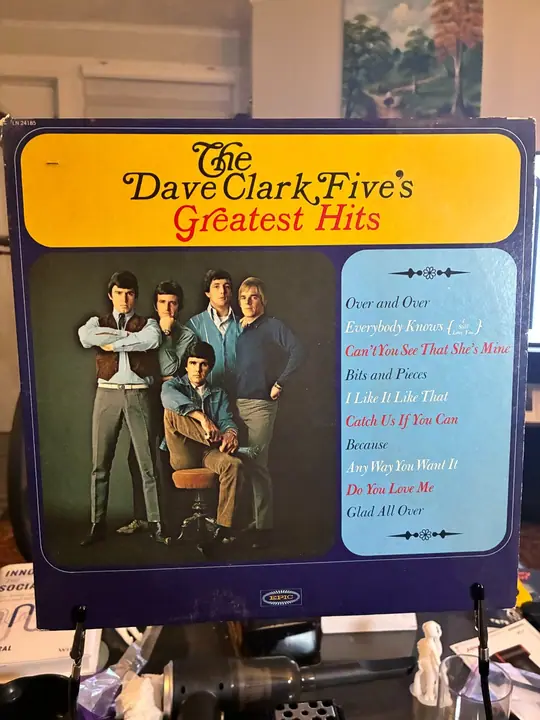 Dave Clark – Greatest Hits record sleeve