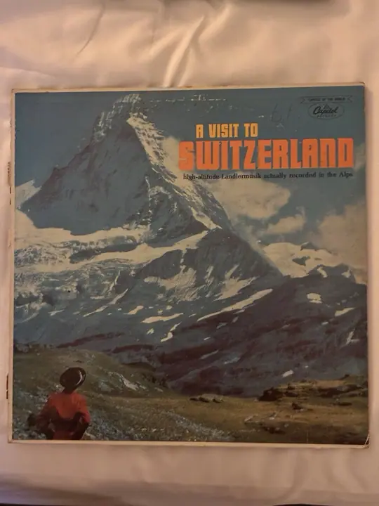 Various – A Visit to Switzerland record sleeve