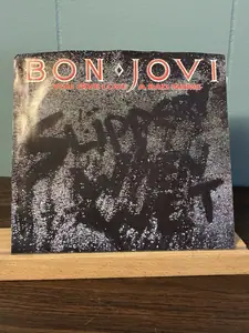 Bon Jovi – You Give Love A Bad Name record sleeve