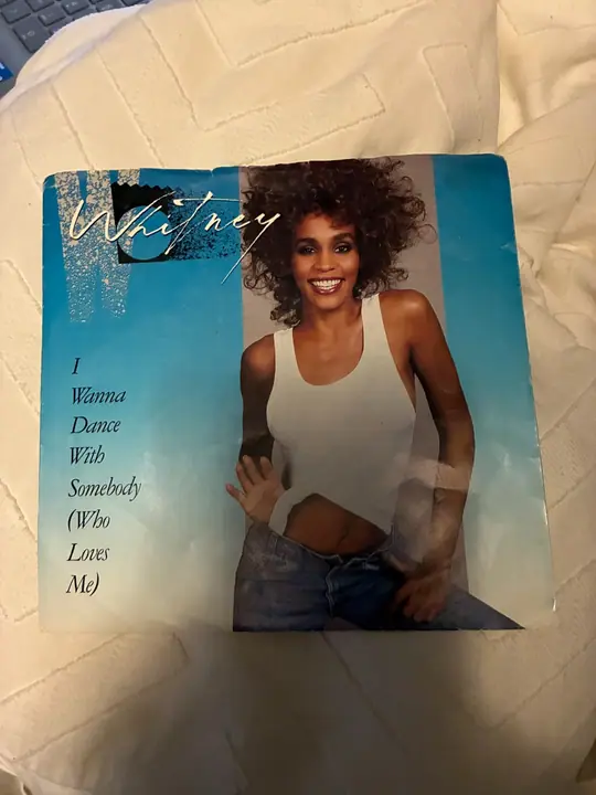 Whitney Houston – I Wanna Dance With Somebody (Who Loves Me) / Moment of Truth record sleeve