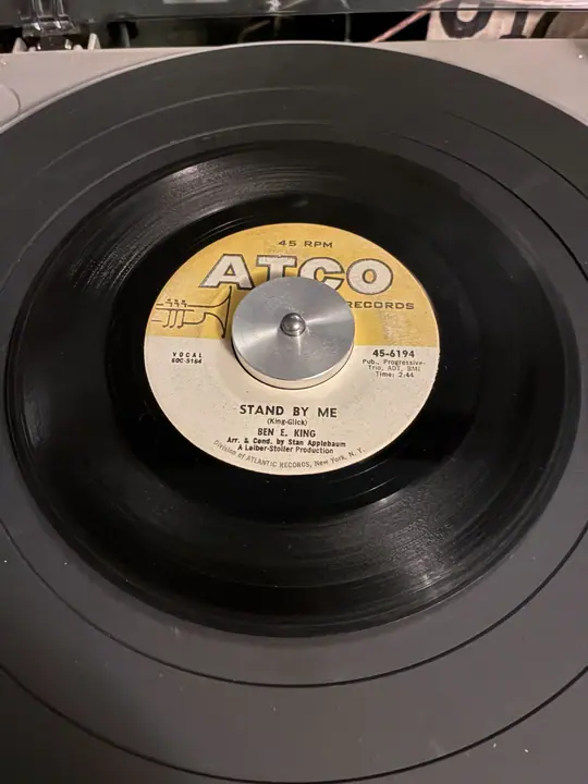 Ben E. King Stand By Me record sleeve