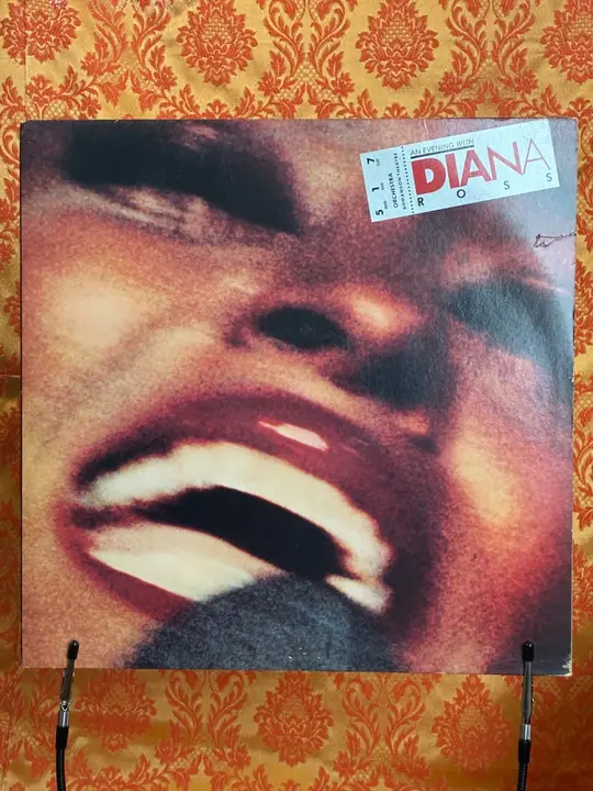 Diana Ross – An Evening With Diana Ross record sleeve
