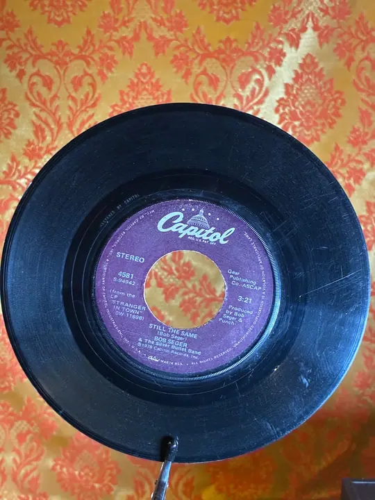 Bob Seger – Still The Same Feel Like A Number record sleeve