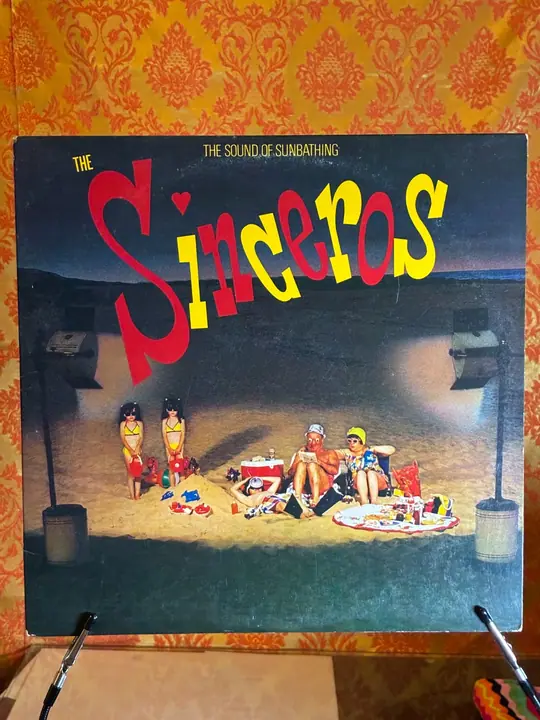 The Sinceros – The Sound Of Sunbathing record sleeve