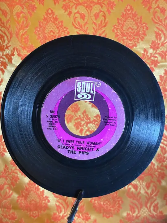 Gladys Knight – If I Were Your Woman record sleeve