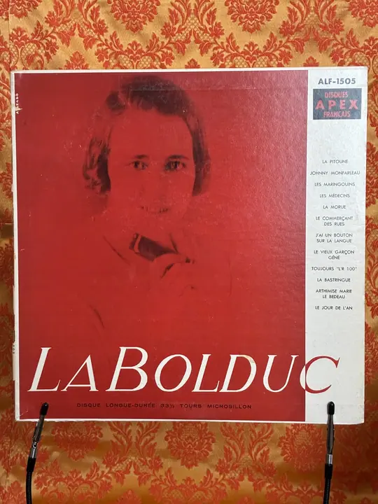 La Bolduc – La Bolduc record sleeve