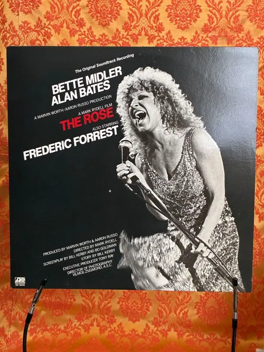 Bette Midler – The Rose Original Soundtrack record sleeve