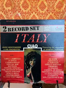 Hugo Montenegro – Italy Ciao record sleeve