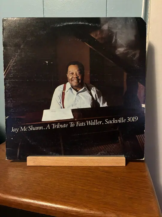 jay mcshann – A Tribute To Fats Waller record sleeve