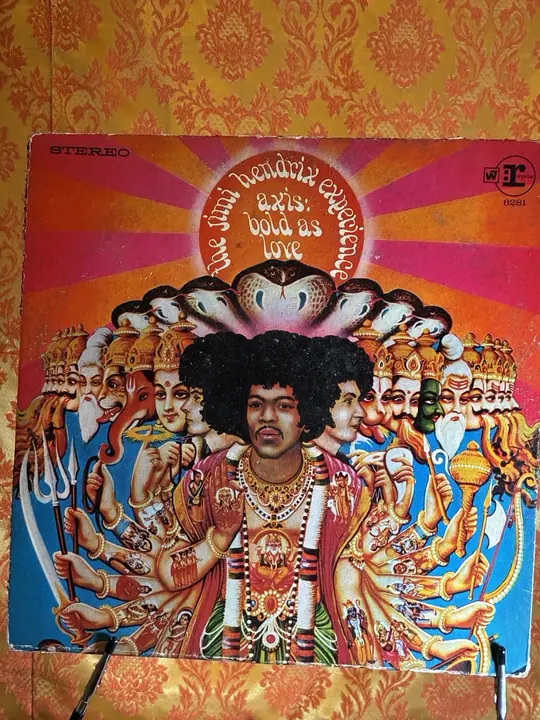 Jimi Hendrix Experience, Jimi Hendrix – Axis: Bold As Love record sleeve