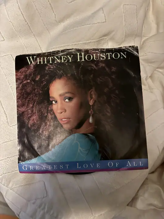 Whitney Houston – Greatest Love Of All record sleeve