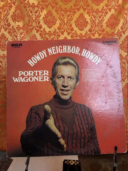 Porter Wagoner – Howdy Neighbor Howdy record sleeve