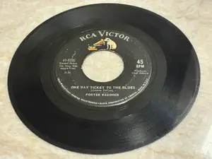 Porter Wagoner – One Way Ticket to the Blues record sleeve