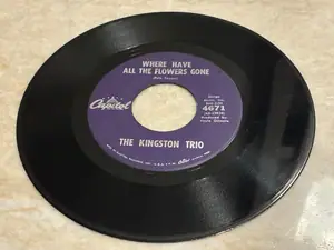 The Kingston Trio – Where Have All The Flowers Gone record sleeve