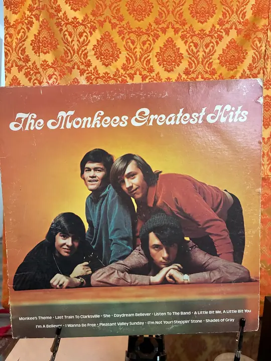 The Monkees – Greatest Hits record sleeve