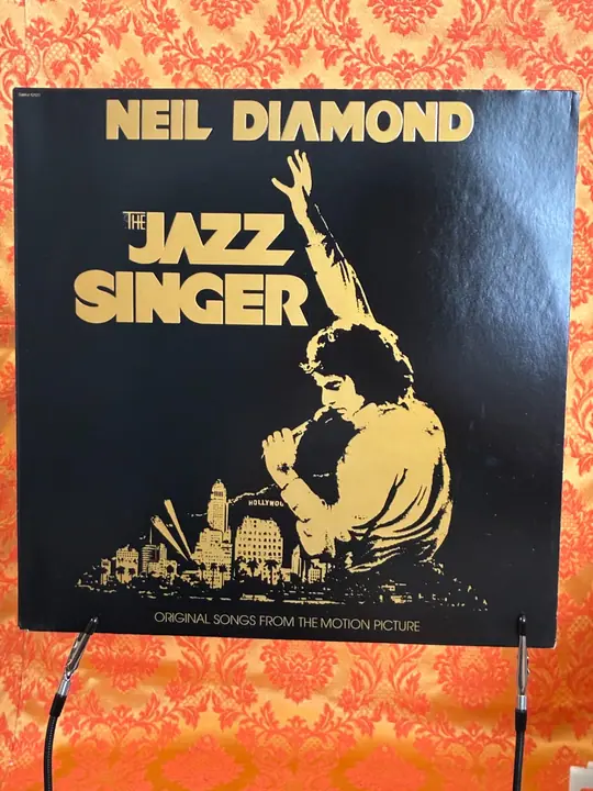 Neil Diamond – The Jazz Singer record sleeve