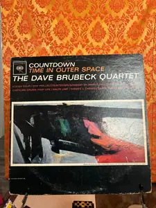 Dave Brubeck Quartet Countdown Time In Outer Space record sleeve