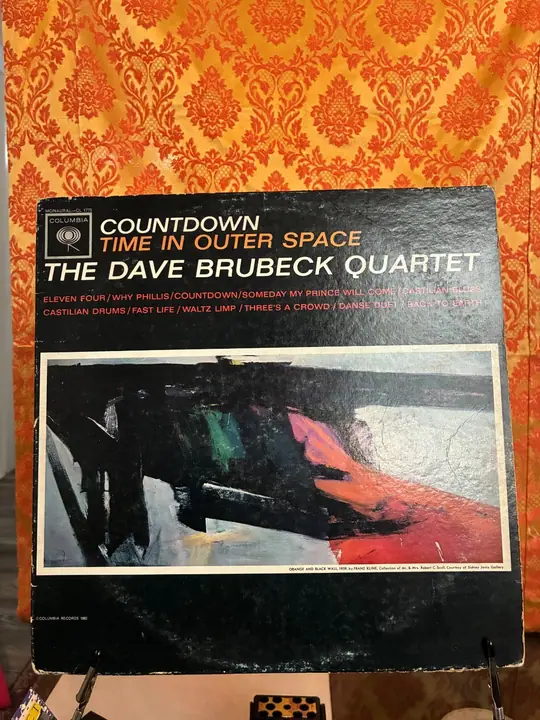 Dave Brubeck Quartet Countdown Time In Outer Space record sleeve