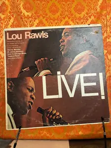 Lou Rawls – Lou Rawls Live! record sleeve