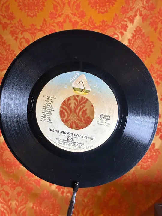 G.Q. Disco – Disco Nights (Rock Freak) record sleeve