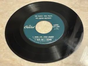 Louvin Brothers – The Family Who Prays record sleeve