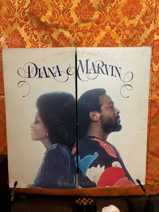 Diana Ross & Marvin Gaye Diana & Marvin record sleeve